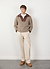 Fisherman Quarter Zip Sweater | Percival x Ilaria | Rust