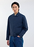 Boxy Cropped Pocket Overshirt | Navy