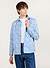 Moquette Grid Long Sleeve Shirt | Cotton | Blue