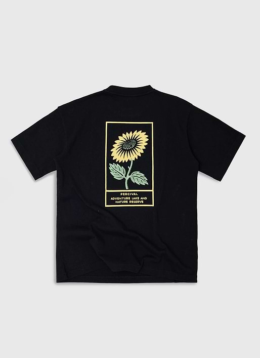 Nature Reserve Oversized T Shirt | Organic Cotton | Black