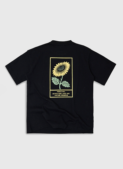 Nature Reserve Oversized T Shirt | Organic Cotton | Black