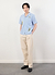Capri Cuban Shirt | Cotton | Blue