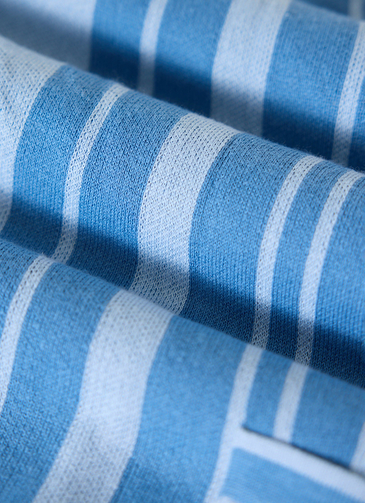 Striped Knitted Shirt | Percival x Ilaria | Blue