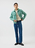 Suede Western Jacket | Percival x Warren | Mint Green