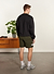 Club Jersey Auxiliary Sweatshirt | Cotton | Black