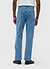 Straight Leg Denim Jeans | Cotton | Light Wash Blue