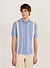 Adaman Breeze Shirt | Knitted Cotton | Heather Blue