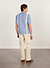 Adaman Breeze Shirt | Knitted Cotton | Heather Blue