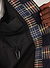 Anderson Raglan Check Jacket | Wool | Navy