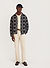 Anderson Raglan Check Jacket | Wool | Navy