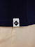 Envy T Shirt | Embroidered Organic Cotton | Navy