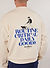 Bark and Stroll Auxiliary Sweatshirt | Cotton | Ecru