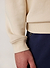 Bark and Stroll Auxiliary Sweatshirt | Cotton | Ecru