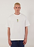 Bouquet Oversized T Shirt | Embroidered Organic Cotton | White
