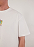 Bouquet Oversized T Shirt | Embroidered Organic Cotton | White