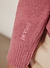 Crew Neck Jumper | Alpaca Wool | Mauve
