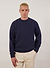 Crew Neck Jumper | Alpaca Wool | Navy