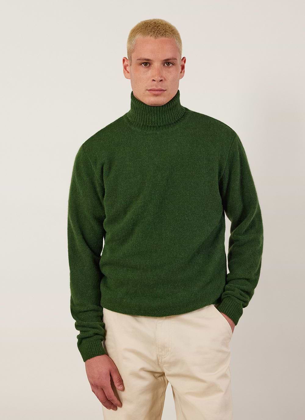 Alpaca wool jumper mens deals