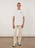 Wave T Shirt | Embroidered Organic Cotton | White