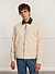 Contrast Collar Auxiliary Overshirt | Corduroy | Ecru