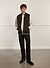 Auxiliary Quilted Liner Vest | Black