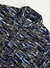 Jacquard Blanket Overshirt | Wool | Blue