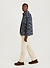 Jacquard Blanket Overshirt | Wool | Blue