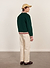 Varsity Bomber Jacket | Percival x Ilaria | Emerald