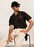 PerciCo Bowling Shirt | Cotton | Black