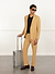 Tailored Linen Trousers | Camel