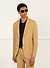 Tailored Linen Blazer | Camel