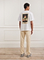 Campers Safety Matches Oversized T Shirt | Embroidered Organic Cotton | White