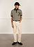 Casa Martini Knitted Polo | Cotton | Forest