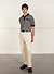 Casa Martini Knitted Polo | Cotton | Navy