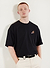 Squirrel Oversized T Shirt | Champion and Percival | Black