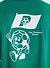 Mascot Oversized T Shirt | Champion and Percival | Green