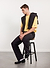Mascot Straight Leg Trackpants | Champion and Percival | Black