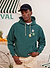 Perci-Post Stamps Hoodie | Champion and Percival | Forest