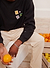 Perci-Post Stamps Sweatshirt | Champion and Percival | Black