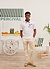 Perci-Post Stamps T Shirt | Champion and Percival | Ecru