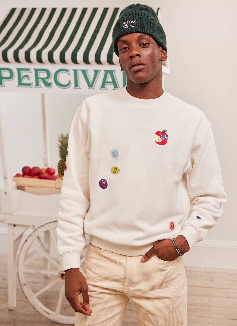 White sweatshirt champion online