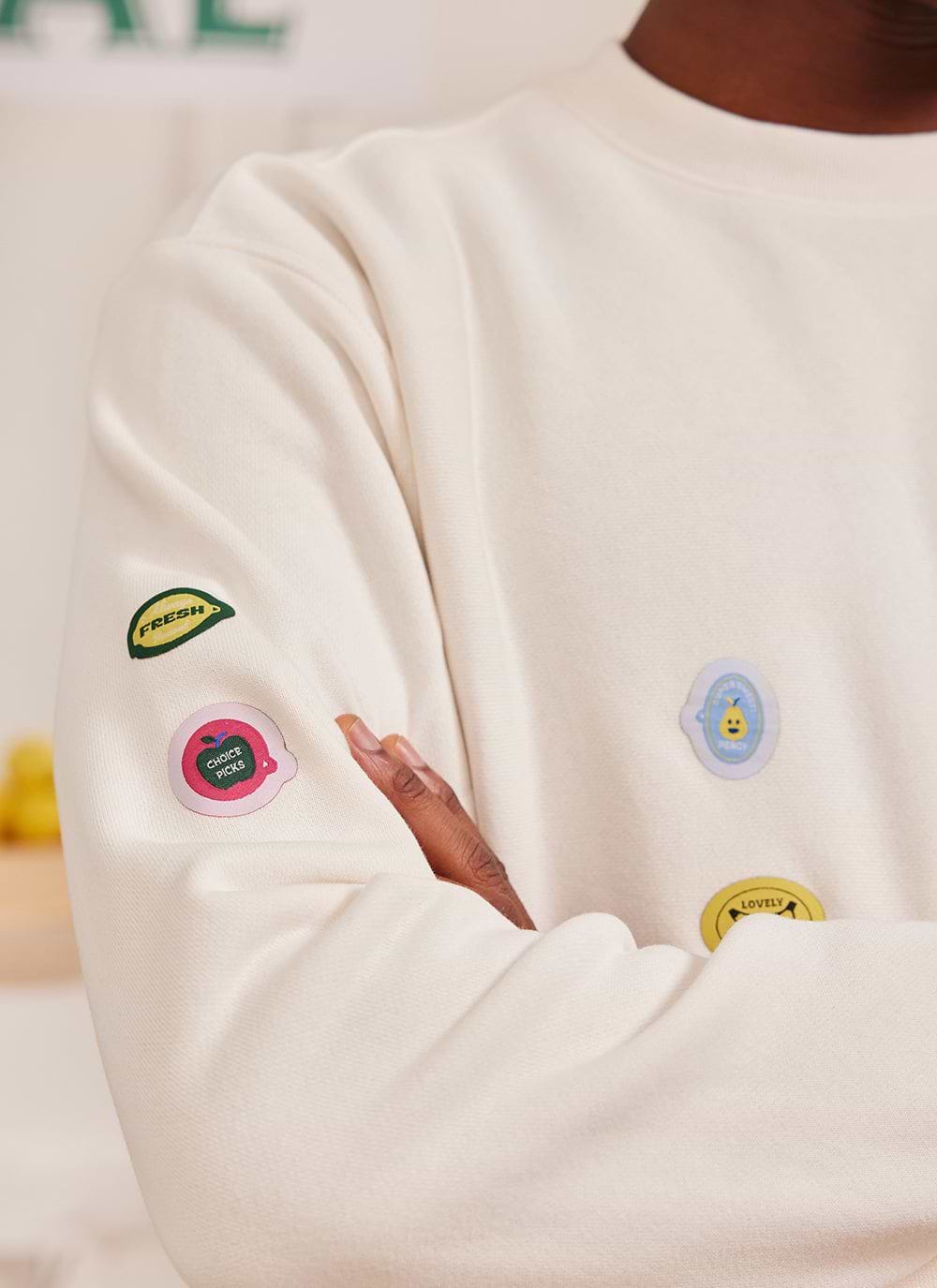 Champion ecru sweatshirt clearance
