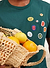 Perci-Post Stamps T Shirt | Champion and Percival | Forest