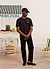 Swooping Eagle T Shirt | Champion and Percival | Black