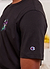 Thistle Flower T Shirt | Champion and Percival | Black