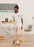 Thistle Flower T Shirt | Champion and Percival | Ecru