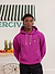 Swooping Eagle Hoodie | Champion and Percival | Magenta