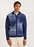 Checker Gradient Bobcat Cardigan | Mohair | Navy