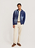 Checker Gradient Bobcat Cardigan | Mohair | Navy