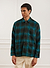 Blanket Chore Jacket | Black with Blue